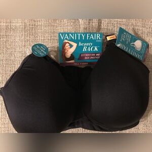Vanity Fair Women's Black Full Figure Bra